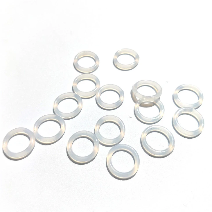 Clear Silicone VMQ O Ring Gasket Rubber Seal