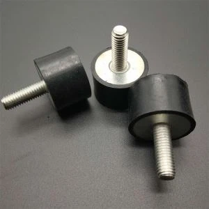 Mandlige til kvindelige gummi kofangere med M6 gevind