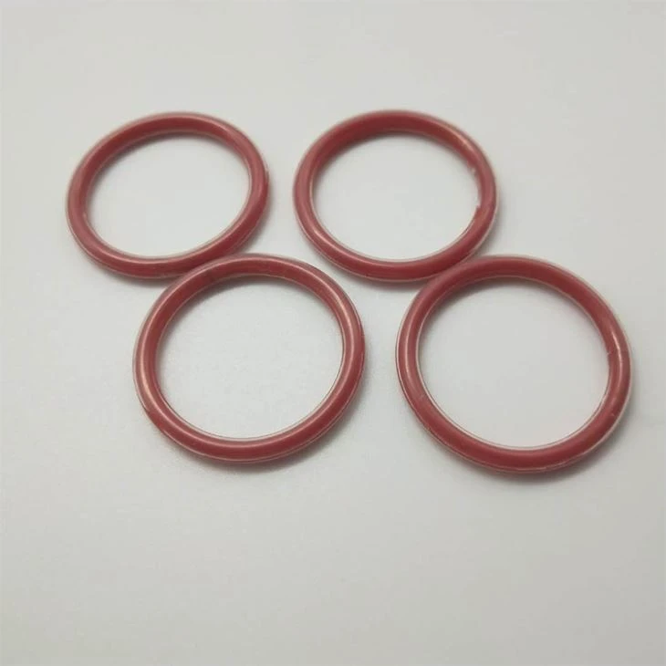 Viton Red Color Encapsulated O Ring